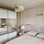 Face 5 Pers Wi-fi Parking Linge De Maison Gratuit 1chambre Parentale 1cabine Lits Superposés 1 Canapé Lit Apartamento Arcachón