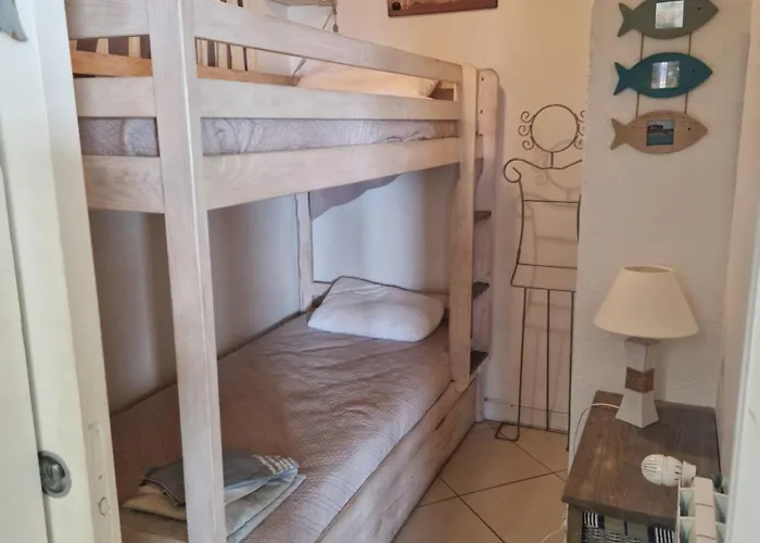 アパート Face 5 Pers Wi-fi Parking Linge De Maison Gratuit 1chambre Parentale 1cabine Lits Superposes 1 Canape Lit *